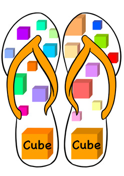 Preview of Tropical Sandals - CUBE