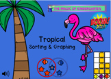 Tropical Sorting & Graphing~Boom Cards