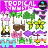 Tropical Symmetry Set Clip Art Set {Educlips Clipart}