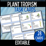 Tropism Task Cards Middle School