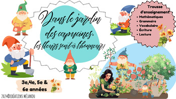 Preview of Trousse d'enseignement - Dans le jardin des capucines