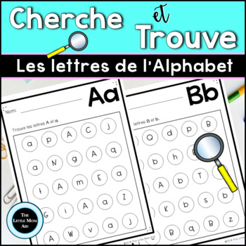 Cherche et Trouve Les Lettres de L'Alphabet | French Alphabet Search ...
