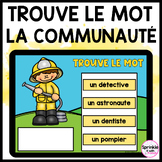 Trouve le mot la communauté | French Community Helpers | L
