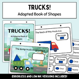 Trucks! - Adapted Book about Shapes **Errorless Version In