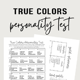True Colors Test