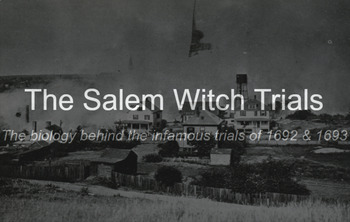 Preview of True Crime Historical Case Study - The Science Behind the Salem Witch Trials
