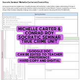 True Crime: Michelle Carter Socratic Seminar