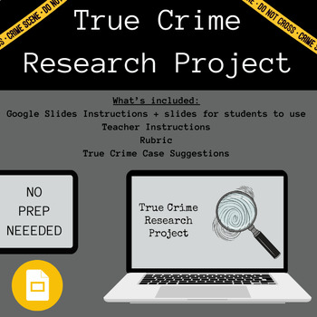 Preview of True Crime Research Project