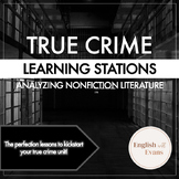 True Crime Stations: Nonfiction Literature Analysis