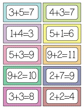 True & False - 7 Math Sets - math facts, time, tally marks, number ...