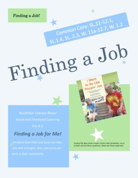 Preview of Inclusive Lesson: Finding a Job!