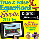 True and False Equations Multiplication and Division Bundl