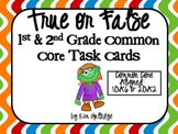 True or False? 1st Grade Equations (Common Core 1.OA.6 and 2.OA.2