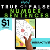 True or False Number Sentences | Distance Learning | Interactive