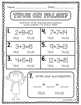 True or False? (Vocabulary Activities) by The Teacher Wife | TpT