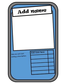 Preview of Trump Cards Template 10x6.3