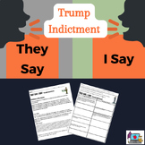 Trump Indictment-They Say, I Say: Exploring indictment, Cu