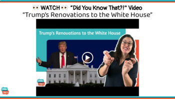 Preview of Trump's White House Renovation Lesson Plan in American Sign Language