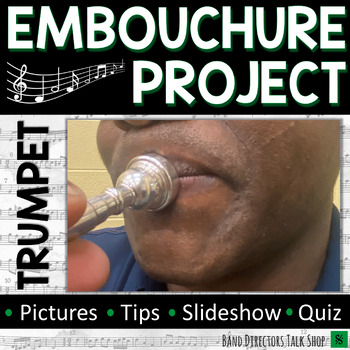 Preview of Trumpet Embouchure Project for Beginning Band