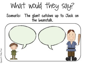 Trust me Jack's Beanstalk Stinks Companion by Speech Time Fun | TpT