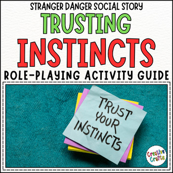 Preview of Trusting Instincts Social Skills Role Playing Lesson Plan Template Editable