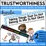 Social Stories Honesty Stealing Trustworthiness Social Ski