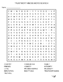 Trustworthiness Word Search!