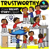 Trustworthy | Core Values - Short Story Clip Art Set {Educ