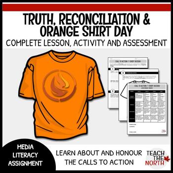 Preview of Truth, Reconciliation & Orange Shirt Day | Call to Action T-Shirt Media Design