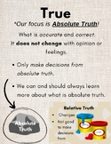 Truth SEL Lesson & Printables