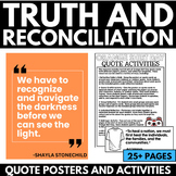 Truth and Reconciliation - Orange Shirt Day Quotes - Activ