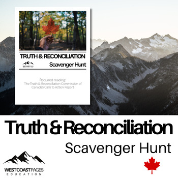 Preview of Truth and Reconciliation Scavenger Hunt