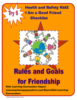 Preview of Life Skills -  Am I Good Friend?