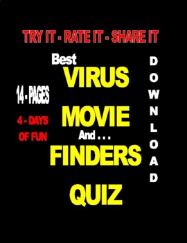 Preview of SHOW THIS MOVIE  Best Virus Movie EVER!   plus Finders Quiz