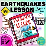 Tsunami Activity Notes & Slides - Earthquakes Science Lesson
