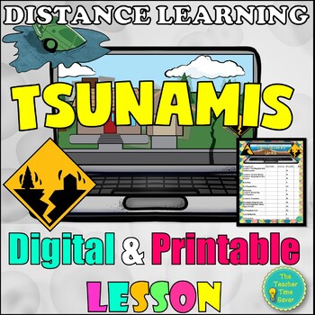 Preview of Tsunami Earthquakes Lesson | Earth Science Interactive Notebook