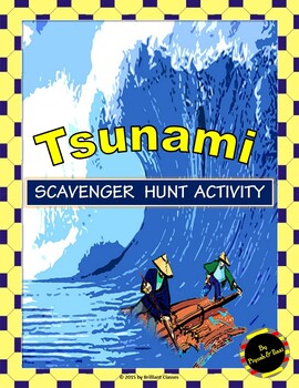 Preview of Tsunami - Scavenger Hunt Activity