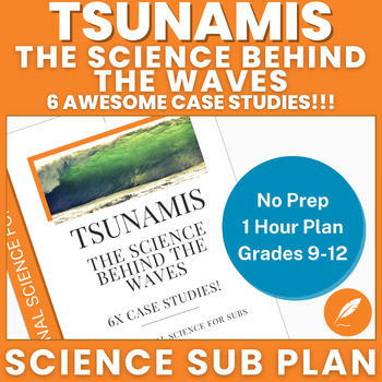 Preview of Tsunami Science: Earthquakes Volcanoes Seismic Waves (NO PREP) 6x Case Studies