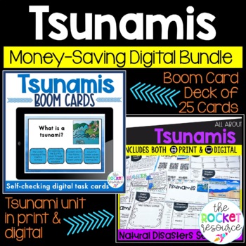Preview of Tsunami Unit and BOOM™ Cards BUNDLE