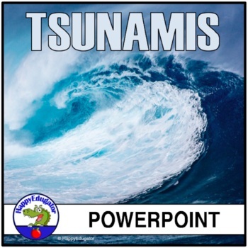 Preview of Tsunamis PowerPoint with Easel Assessment