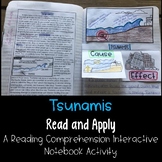 Tsunamis Reading Comprehension Passage and Interactive Activity