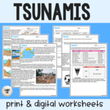Tsunamis - Reading Comprehension Worksheets