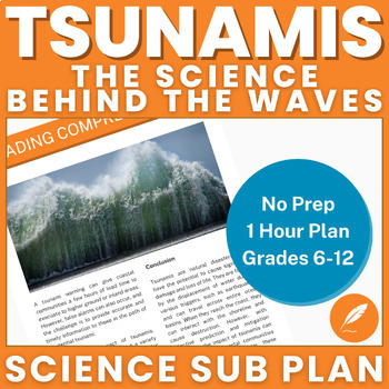 Preview of Tsunami Science: Earthquakes Volcanoes Seismic Waves (NO PREP Sub) Activities++