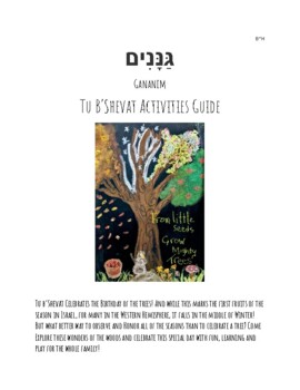Preview of Tu B'Shevat Activities Guide