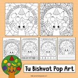 Tu Bishvat Coloring Pages Activities Writing Pop Art New Y