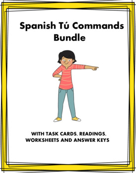 Preview of Tú Commands Bundle: TOP 5 Resources at 35% off! (Mandatos/Imperativos)