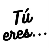 Tú Eres Word Wall - Positive affirmations - Spanish "You Are"