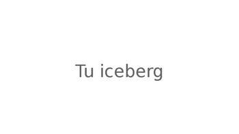 Preview of Tu iceberg (Spanish students make and share their personal cultural iceberg)