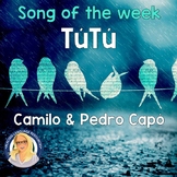 TuTu Spanish Song Activities Packet / Song of the Week