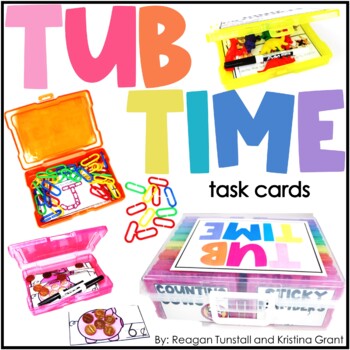 Preview of Tub Time Task Cards